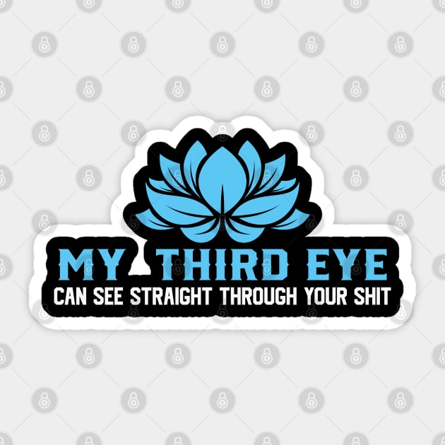 Yoga Serenity: Balance, Mindfulness, and Inner Peace Sticker by Steve